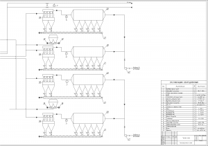 Узел спекания шихты по способу Байер-спекание алюминиевый завод